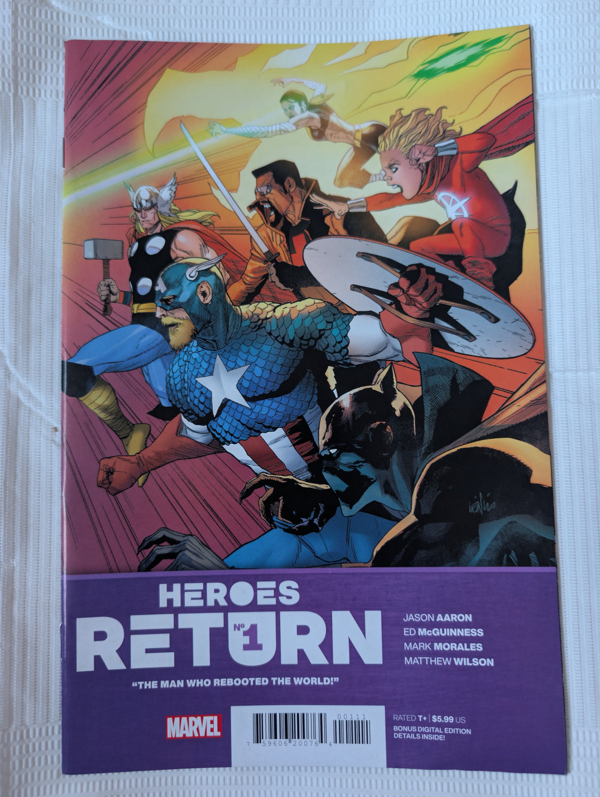 Heroes Return Vol:1 The Man Who Rebooted The World