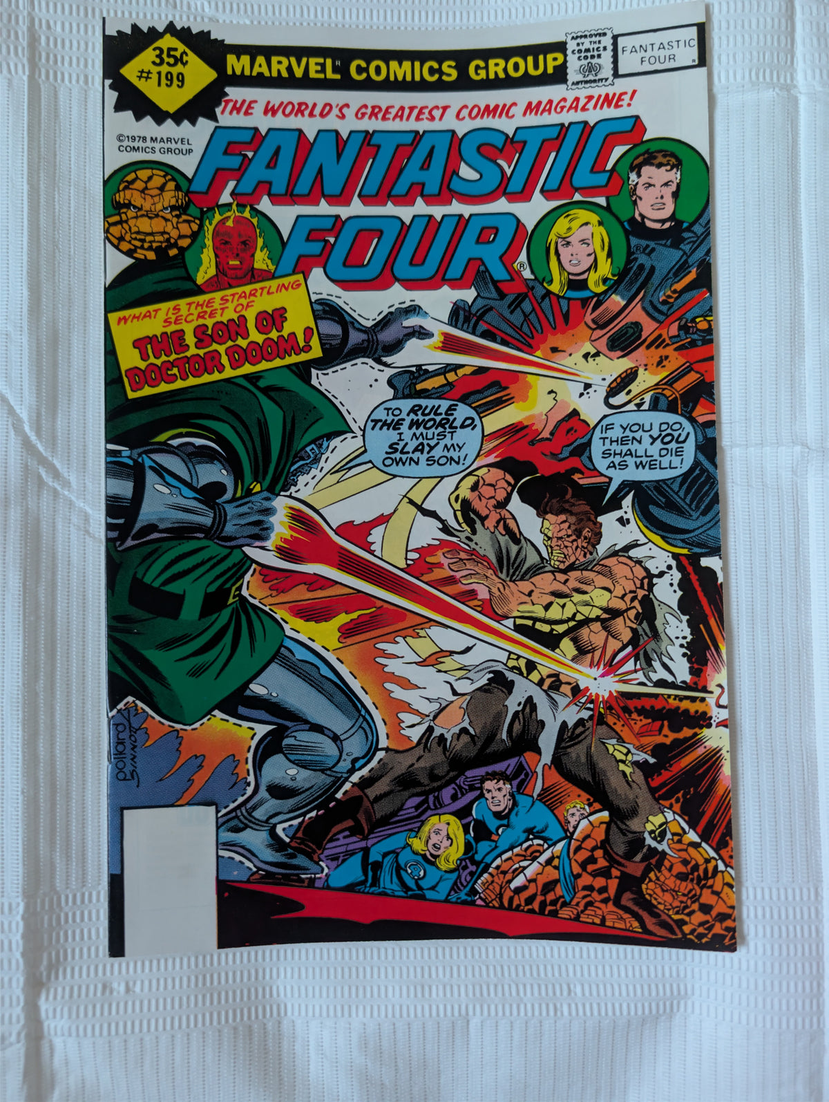 Fantastic Four Vol:1 The Son of Doctor Doom Part 4