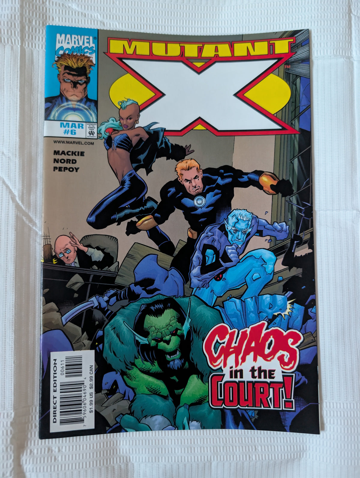 Mutant X The Trial of The Brute