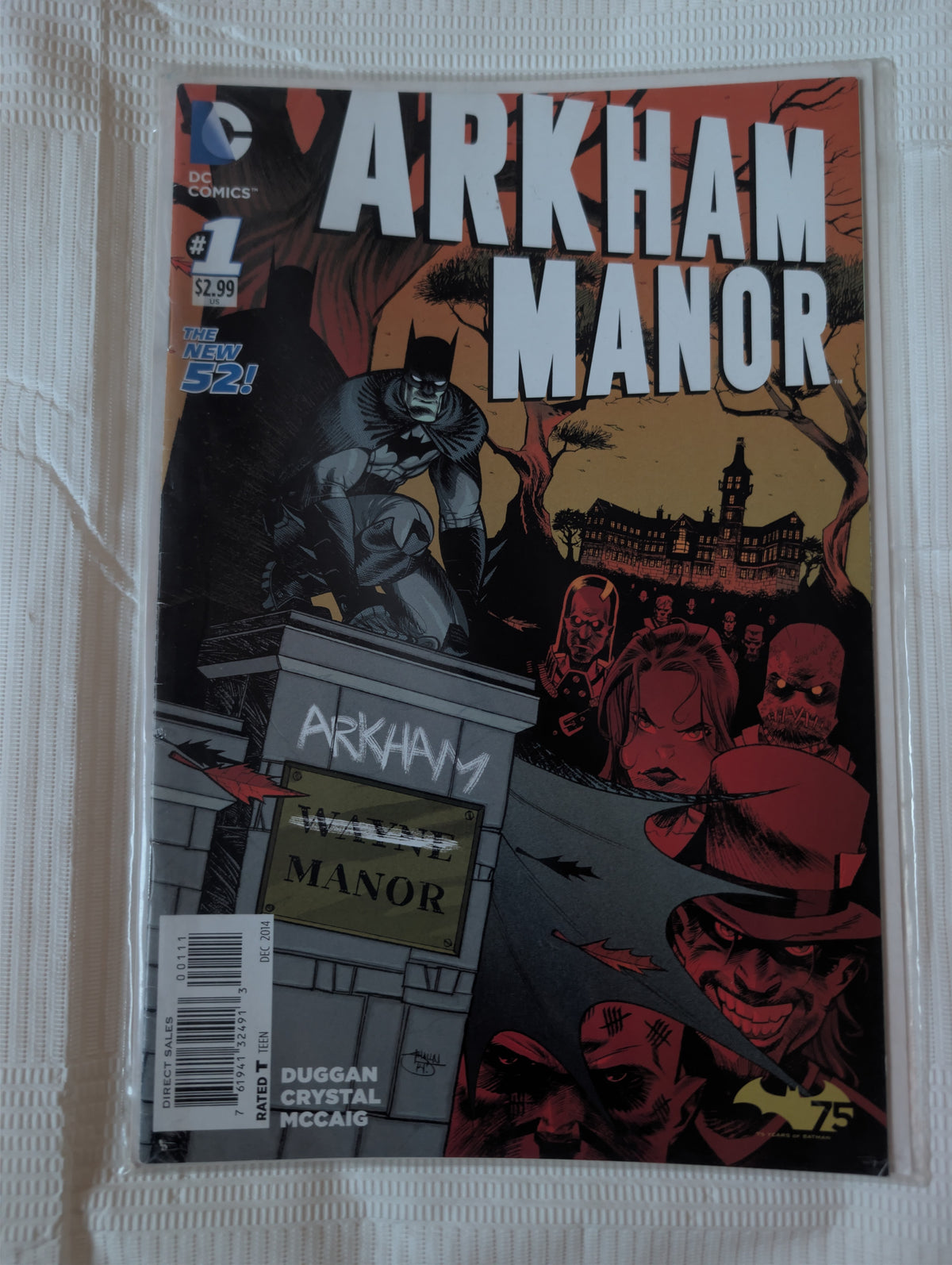 Arkham Manor: A Home For The Criminally Insane, Chapter One