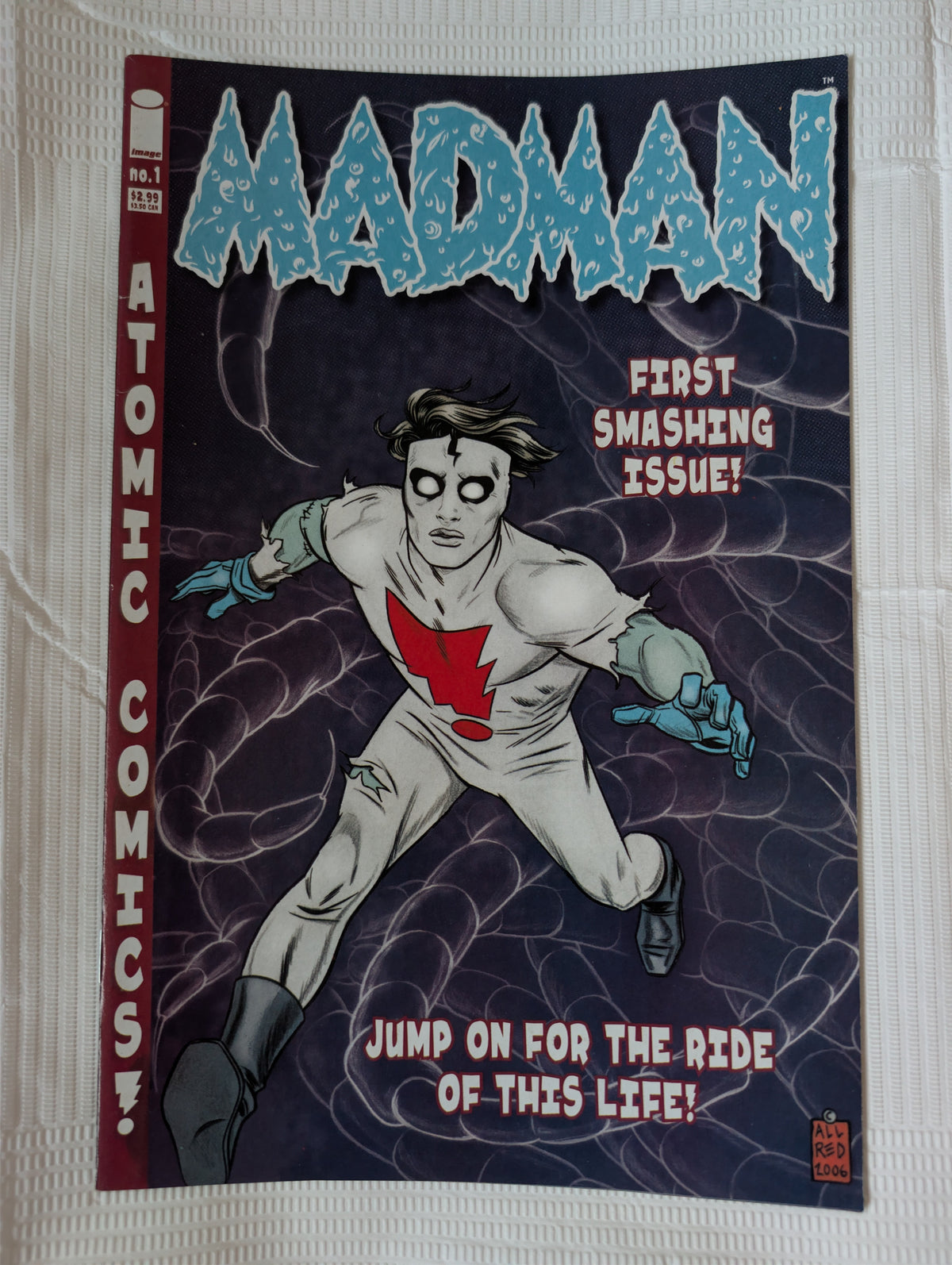 Madman Atomic Comics - Jumping Silent Cars That Sleep at Traffic Lights